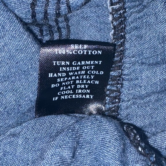 Lapis Tiered Denim Skirt | Size: Medium - Picture 5 of 5